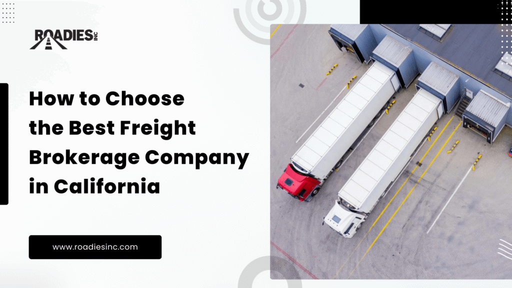 Freight brokerage team planning logistics and transport in California