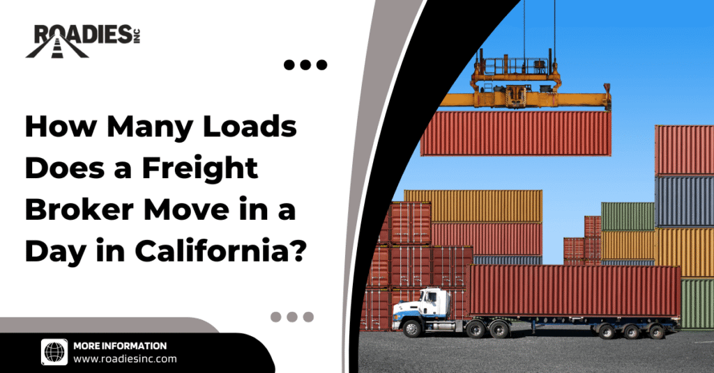 Freight broker team coordinating multiple truck loads in California